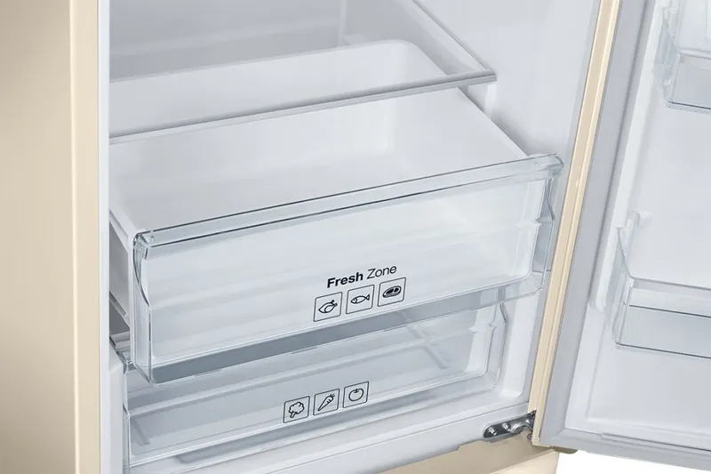 Холодильник Samsung RB37A5290EL/WT бежевый (двухкамерный)
