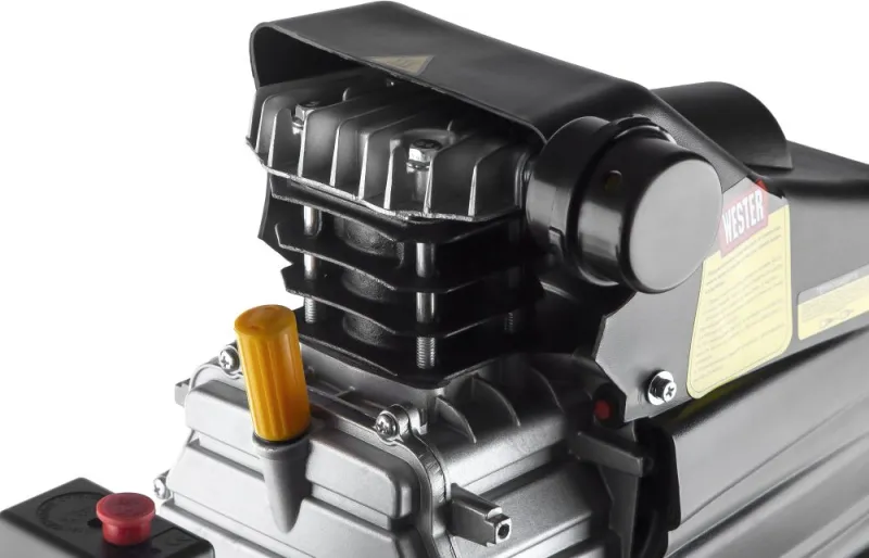 Компрессор поршневой Wester WK1500/50 масляный 190л/мин 50л 1500Вт черный