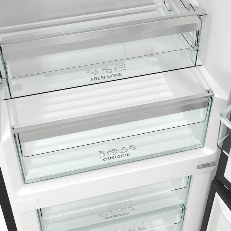 Холодильник Gorenje RK6191SYBK черный (двухкамерный)
