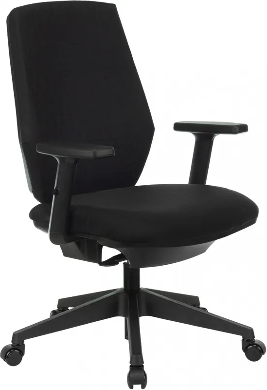 Кресло Бюрократ CH-545/1D черный 38-418 крестов. пластик