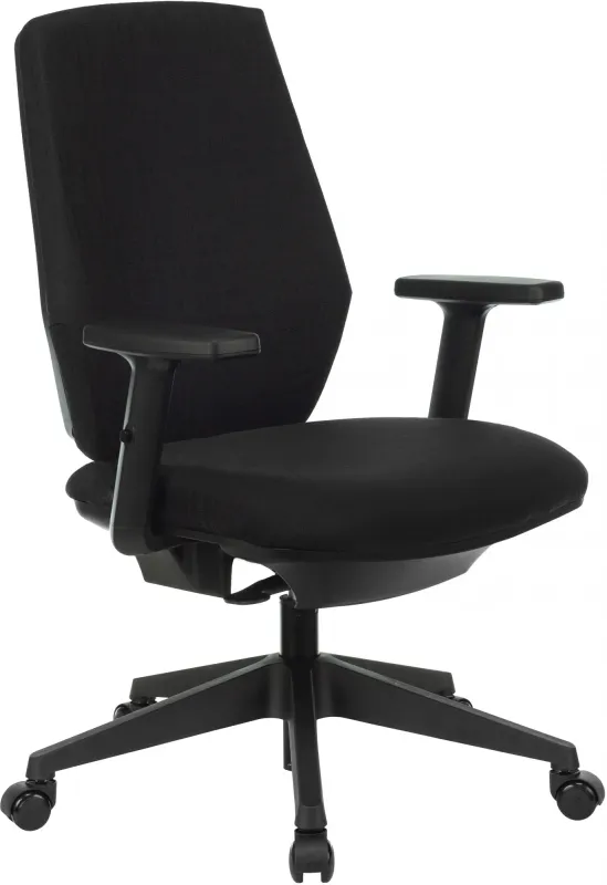 Кресло Бюрократ CH-545/1D черный 38-418 крестов. пластик