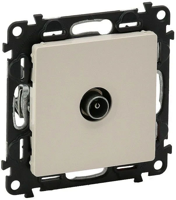 Розетка телев. Legrand Valena Life 753551 скрыт. слоновая кость