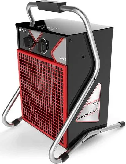 Тепловая пушка электрическая Timberk TIH Q2 15M черный/красный