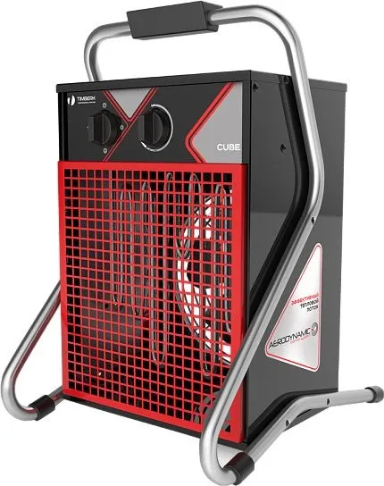 Тепловая пушка электрическая Timberk TIH Q2 15M черный/красный