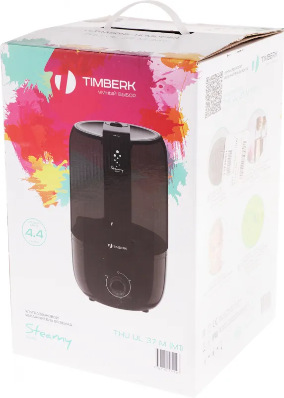 Увлажнитель воздуха Timberk THU UL 37 M (M1) 23Вт (ультразвуковой) черный