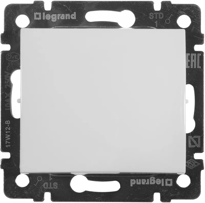 Выключатель Legrand Valena скрыт. 1кл. IP20 белый (774401)