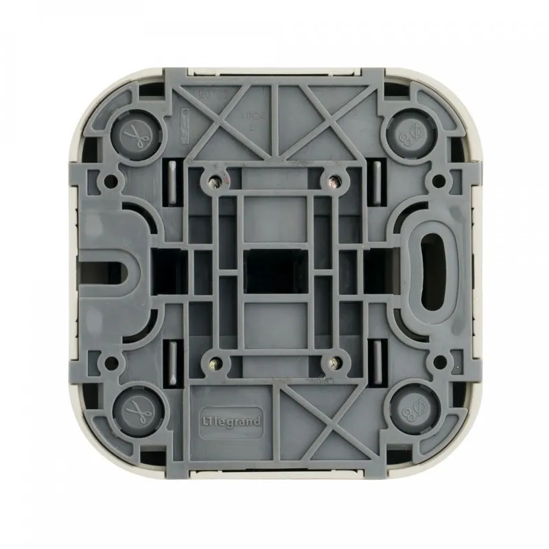 Выключатель Legrand Quteo откр. 2кл. IP20 слоновая кость (782232)