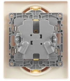 Розетка силов. Legrand Etika 672333 2розет. скрыт. зазем. штор. IP21 слоновая кость