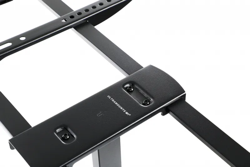 Кронштейн для телевизора Ultramounts UM909 черный 37"-75" макс.35кг настенный поворотно-выдвижной и наклонный