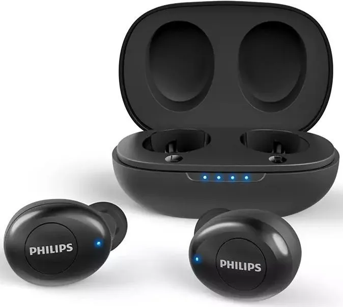 Гарнитура вкладыши Philips TAUT102BK черный беспроводные bluetooth в ушной раковине (TAUT102BK/00)