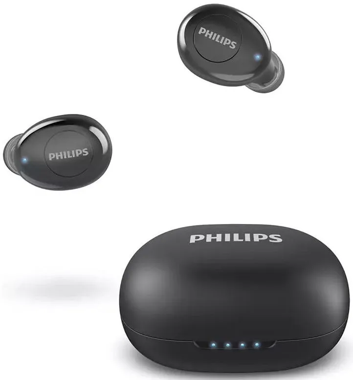 Гарнитура вкладыши Philips TAUT102BK черный беспроводные bluetooth в ушной раковине (TAUT102BK/00)