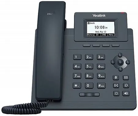 Ip телефон YEALINK SIP-T30,  1 аккаунт, шт. БП в комплекте