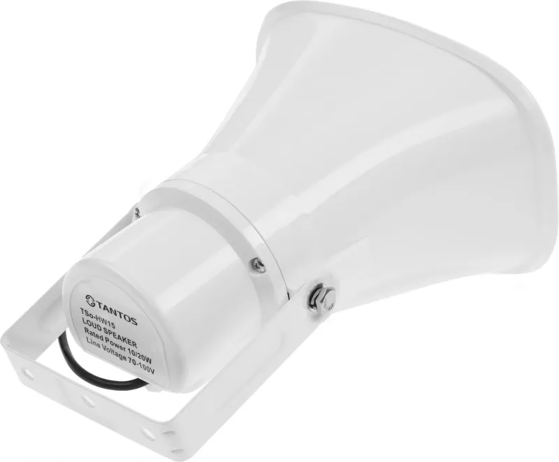 Громкоговоритель Tantos TSo-HW15 рупорный 15Вт белый (00-00026413)