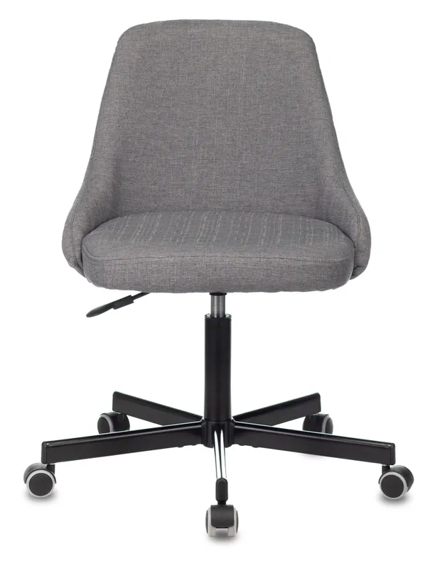 Кресло Бюрократ CH-340M серый 38-404 крестов. металл