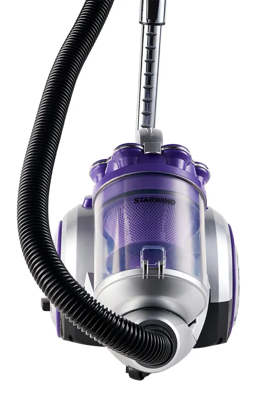 Пылесос Starwind SCV3450 2500Вт фиолетовый/серебристый