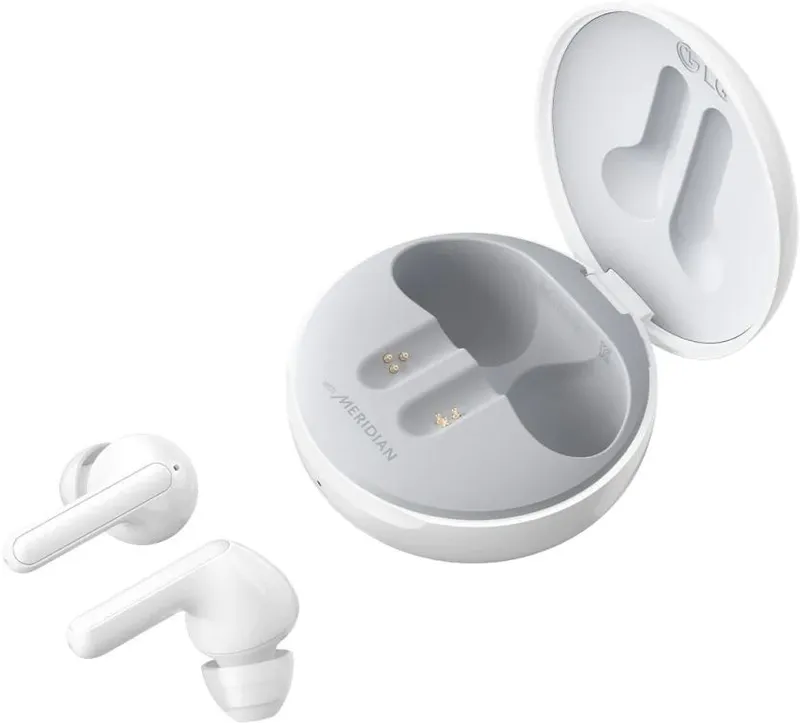 Гарнитура вкладыши LG Tone Free HBS-FN6 белый беспроводные bluetooth в ушной раковине (HBS-FN6.ABRUWH)
