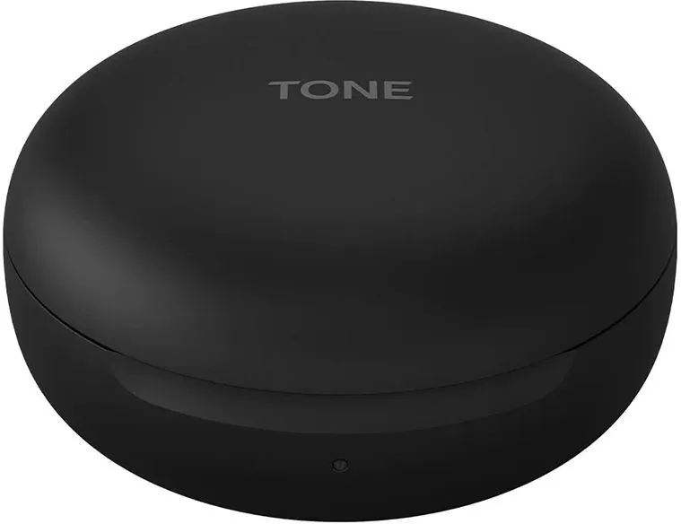 Гарнитура вкладыши LG Tone Free HBS-FN4 черный беспроводные bluetooth в ушной раковине (HBS-FN4.ABRUBK)