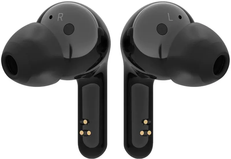 Гарнитура вкладыши LG Tone Free HBS-FN4 черный беспроводные bluetooth в ушной раковине (HBS-FN4.ABRUBK)