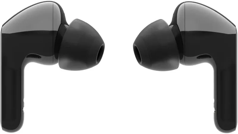 Гарнитура вкладыши LG Tone Free HBS-FN4 черный беспроводные bluetooth в ушной раковине (HBS-FN4.ABRUBK)