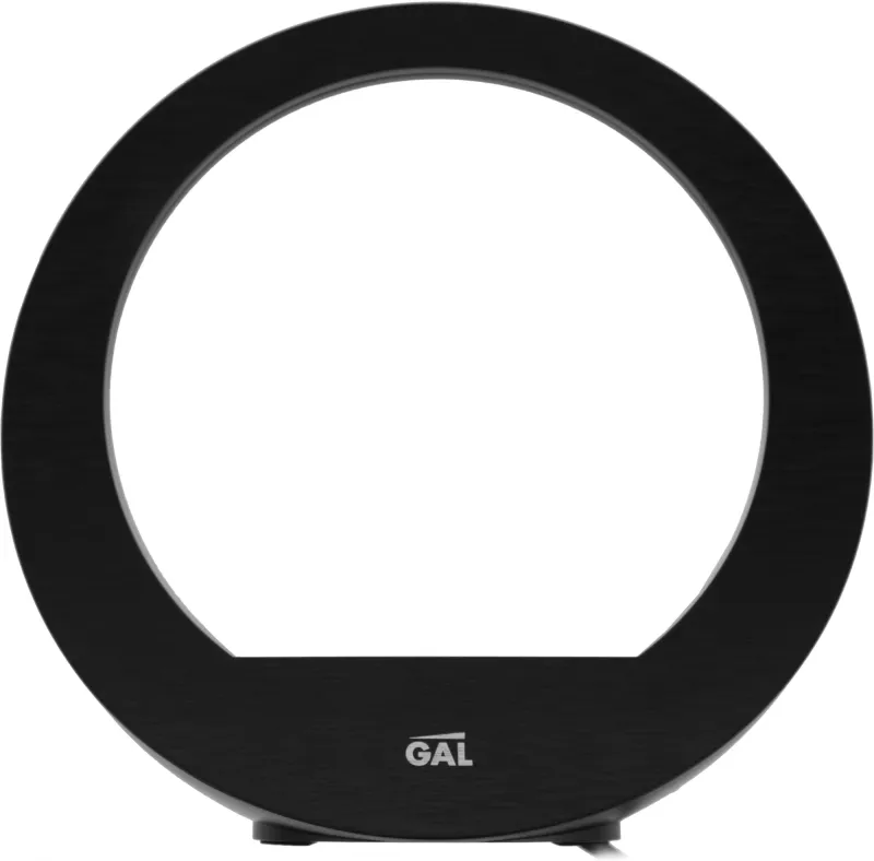 Антенна телевизионная Gal AR-458 32дБ активная черный каб.:1.4м