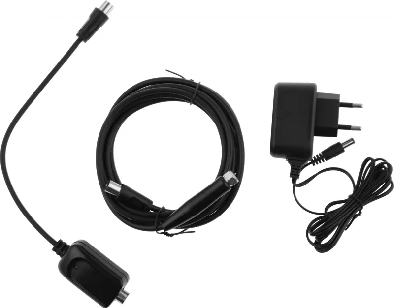 Антенна телевизионная Gal DA-600 30дБ активная черный