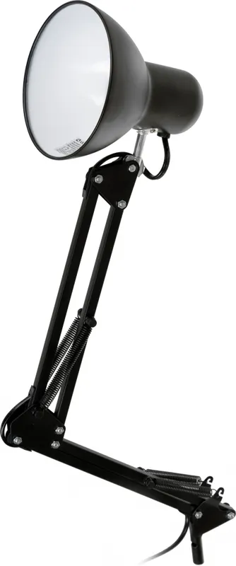 Светильник Ultraflash UF-312P С02 (12895) настольный на струбцине E27 черный 60Вт