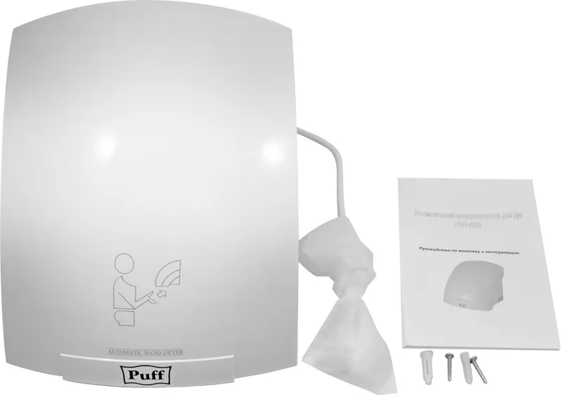 Сушилка для рук Puff 8820 2000Вт белый