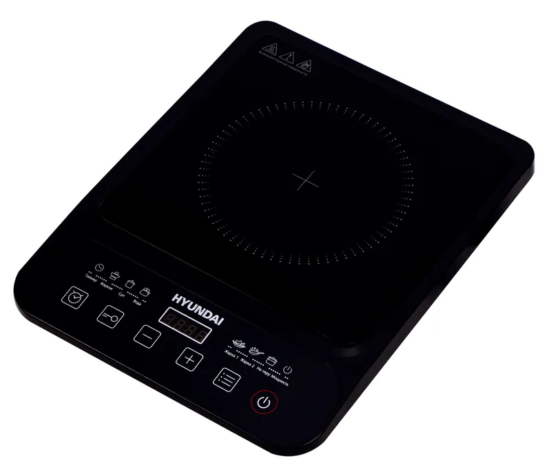 Плита Индукционная Hyundai HYC-0106 черный стеклокерамика (настольная)