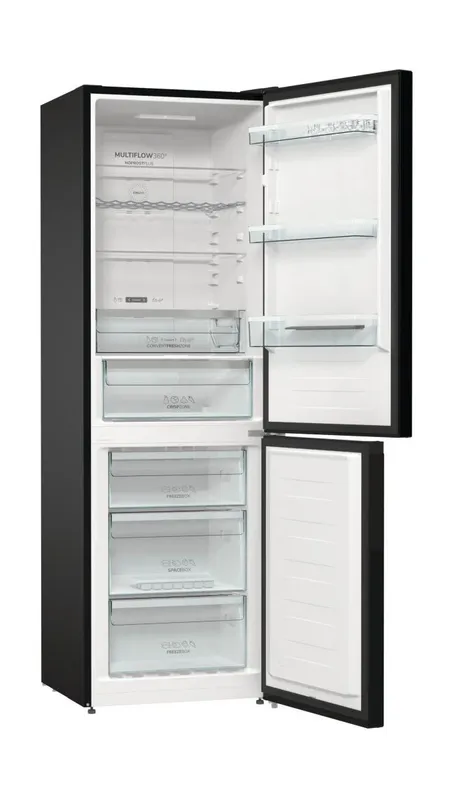 Холодильник Gorenje NRK6192ABK4 черный (двухкамерный)