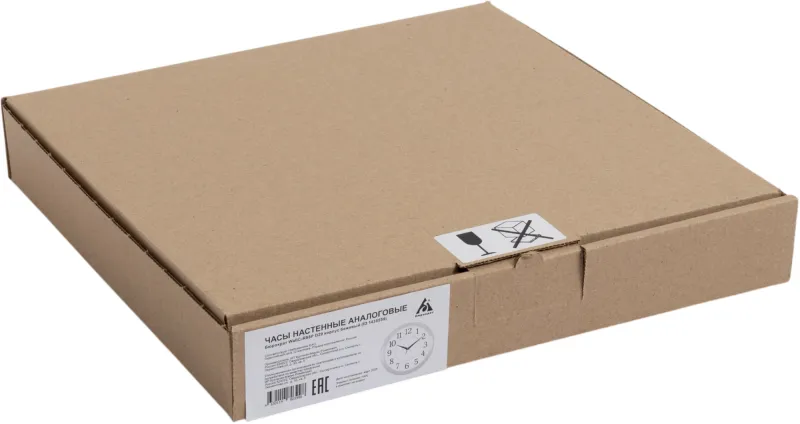 Часы настенные аналоговые Бюрократ WALLC-R88P D29см бежевый/белый (WALLC-R88P29/IVORY)