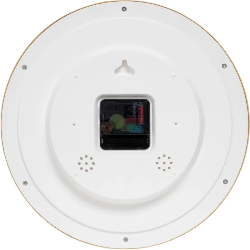 Часы настенные аналоговые Бюрократ WALLC-R88P D29см бежевый/белый (WALLC-R88P29/IVORY)