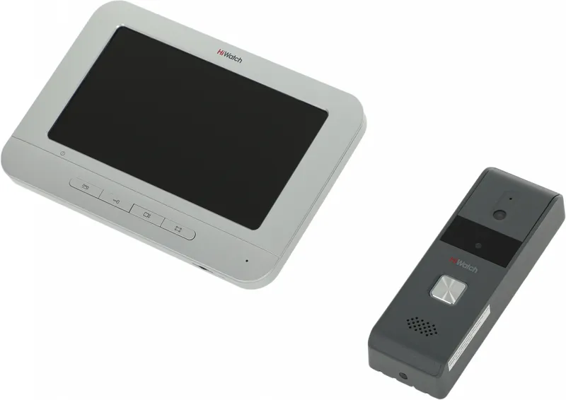 Комплект домофона HiWatch DS-D100KF белый