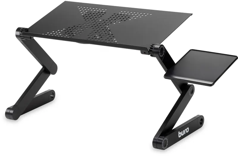 Стол для ноутбука Buro BU-803 складн. столешница металл черный 48x48x26см