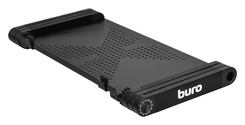 Стол для ноутбука Buro BU-807 складн. столешница металл черный 42x48x26см