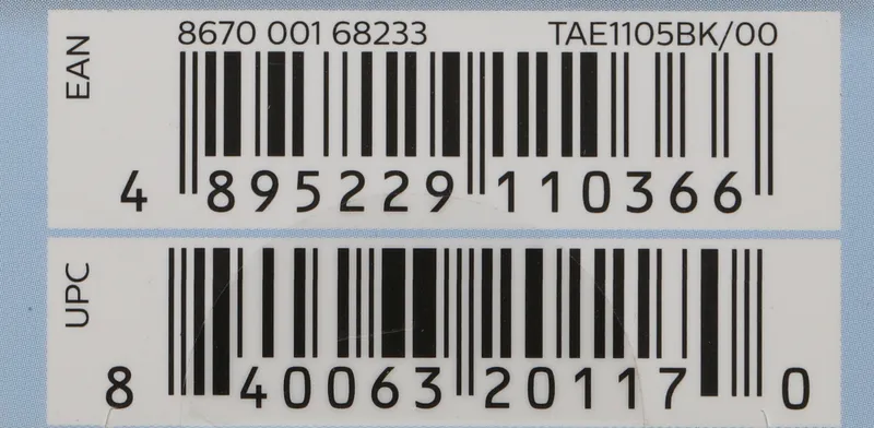 Гарнитура вкладыши Philips TAE1105BK/00 1.2м черный проводные в ушной раковине