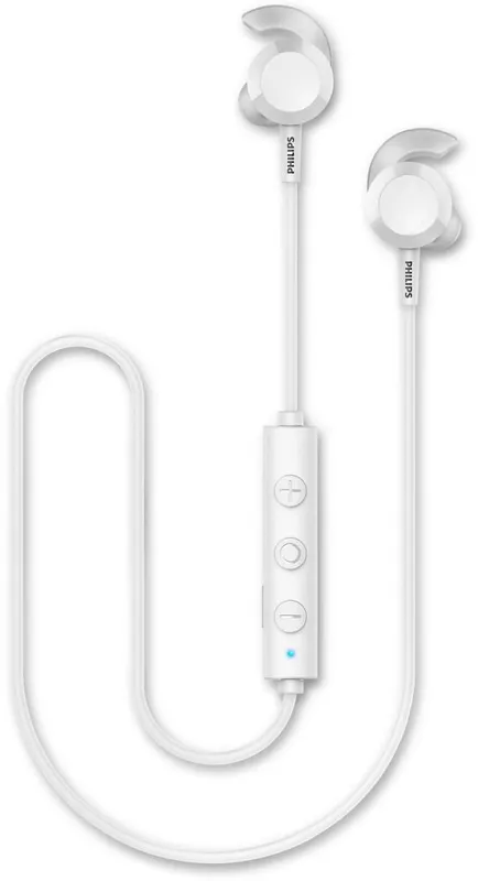 Гарнитура вкладыши Philips TAE4205WT/00 белый беспроводные bluetooth в ушной раковине