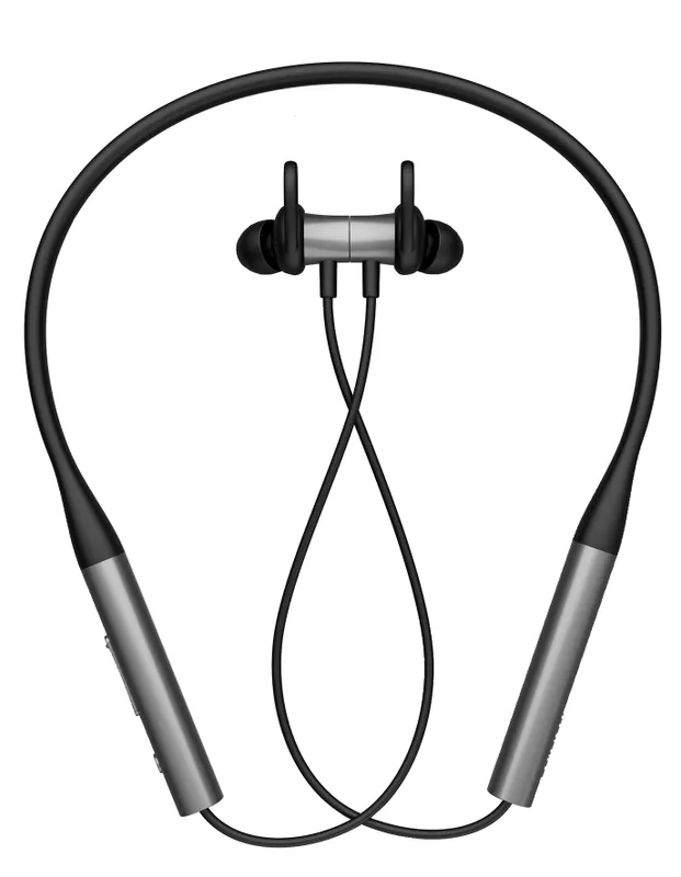 Гарнитура вкладыши Edifier W310BT 0.5м черный/серый беспроводные bluetooth шейный обод