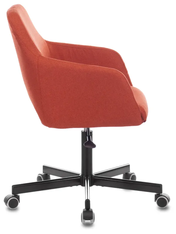 Кресло Бюрократ CH-380M теплый кирпич 38-409 крестов. металл