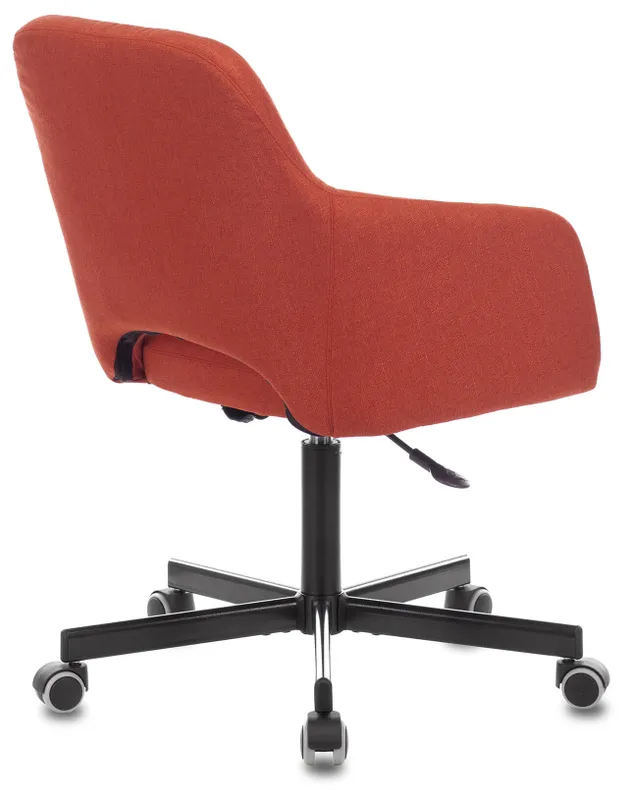 Кресло Бюрократ CH-380M теплый кирпич 38-409 крестов. металл