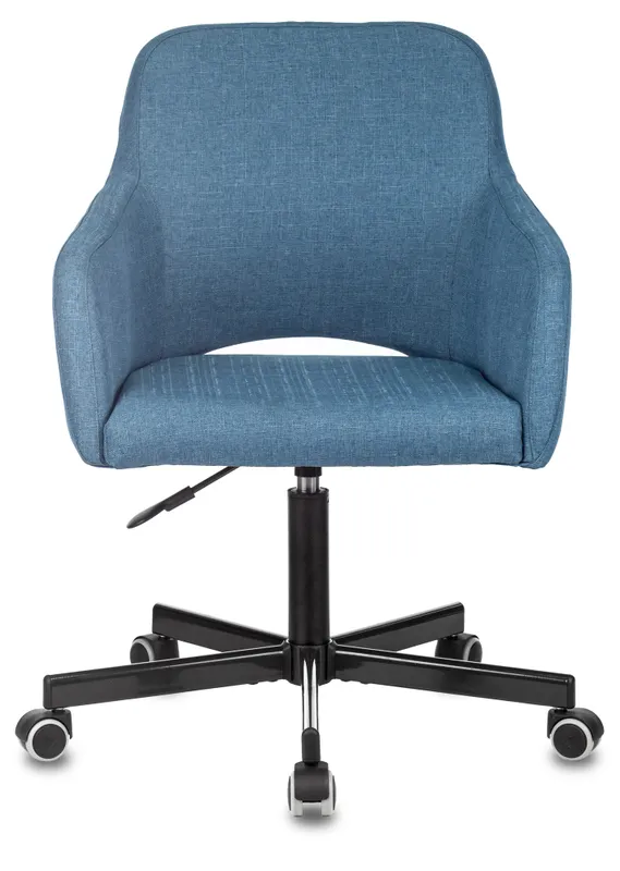 Кресло Бюрократ CH-380M сердитое море 38-415 крестов. металл