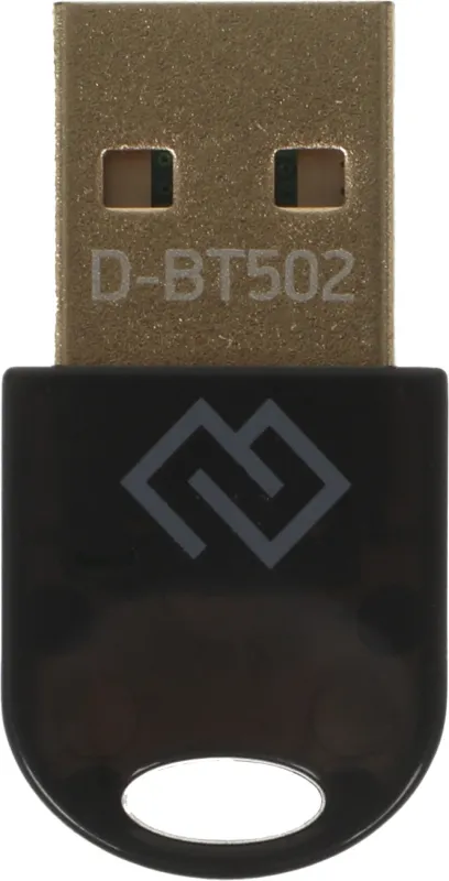 Адаптер USB Digma D-BT502 BT5.0+EDR class 1.5 20м черный