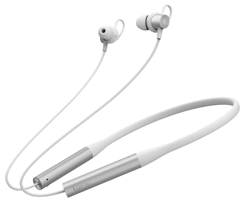 Гарнитура вкладыши Edifier W310BT 0.5м черный/серый беспроводные bluetooth шейный обод