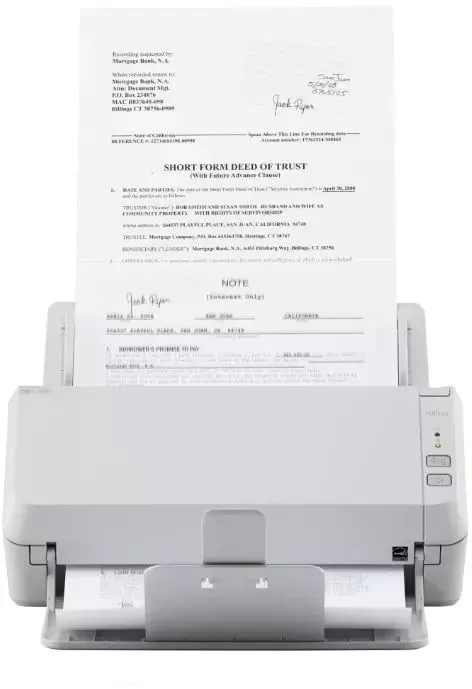 Ricoh scanner SP-1130N (Офисный сканер, 30 стр/мин, 60 изобр/мин, А4, двустороннее устройство АПД, USB 3.2, Gigabit Ethernet, светодиодная подсветка)(Замена PA03708-B021 SP-1130)