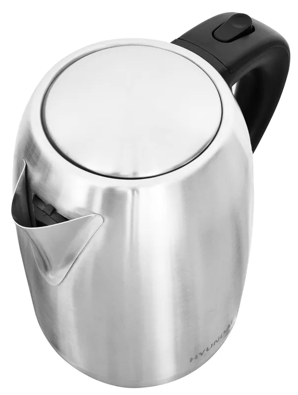 Чайник электрический Hyundai HYK-S2014 1.7л. 2000Вт серебристый/черный (корпус: нержавеющая сталь)