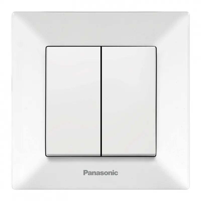 Выключатель Panasonic Arkedia скрыт. 2кл. IP20 белый глянцевый (упак.:1шт) (WMTC00122WH-RU)