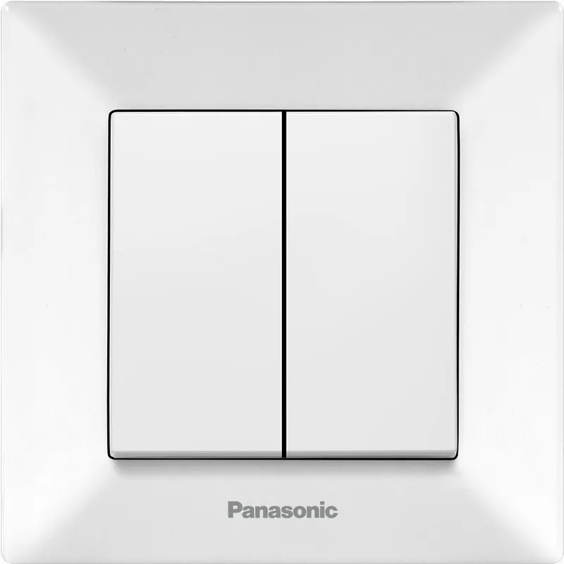 Выключатель Panasonic Arkedia скрыт. 2кл. IP20 белый глянцевый (упак.:1шт) (WMTC00132WH-RU)
