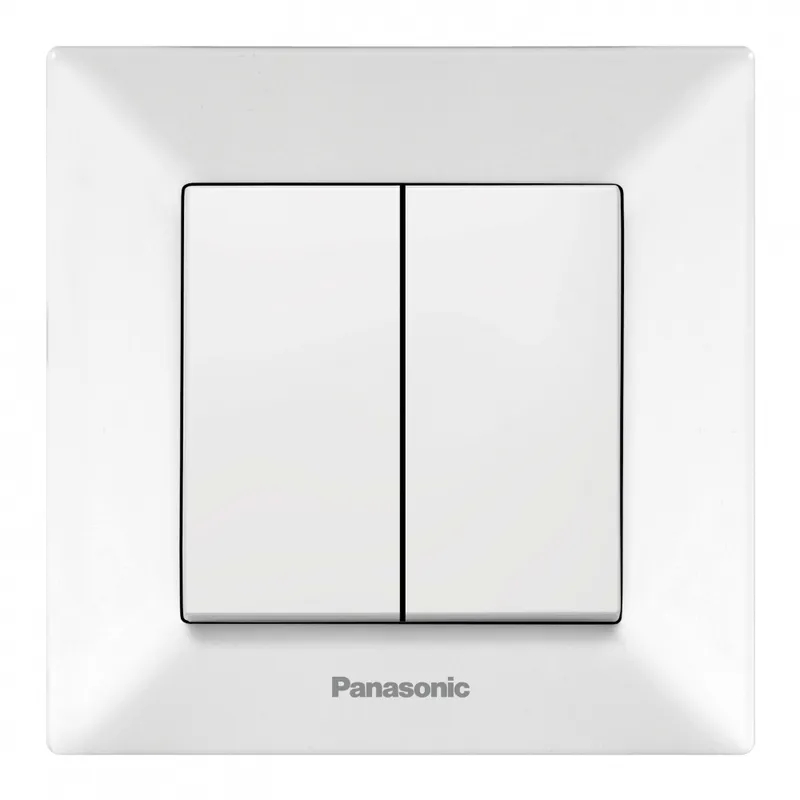 Выключатель Panasonic Arkedia скрыт. 2кл. IP20 белый глянцевый (упак.:1шт) (WMTC00092WH-RU)