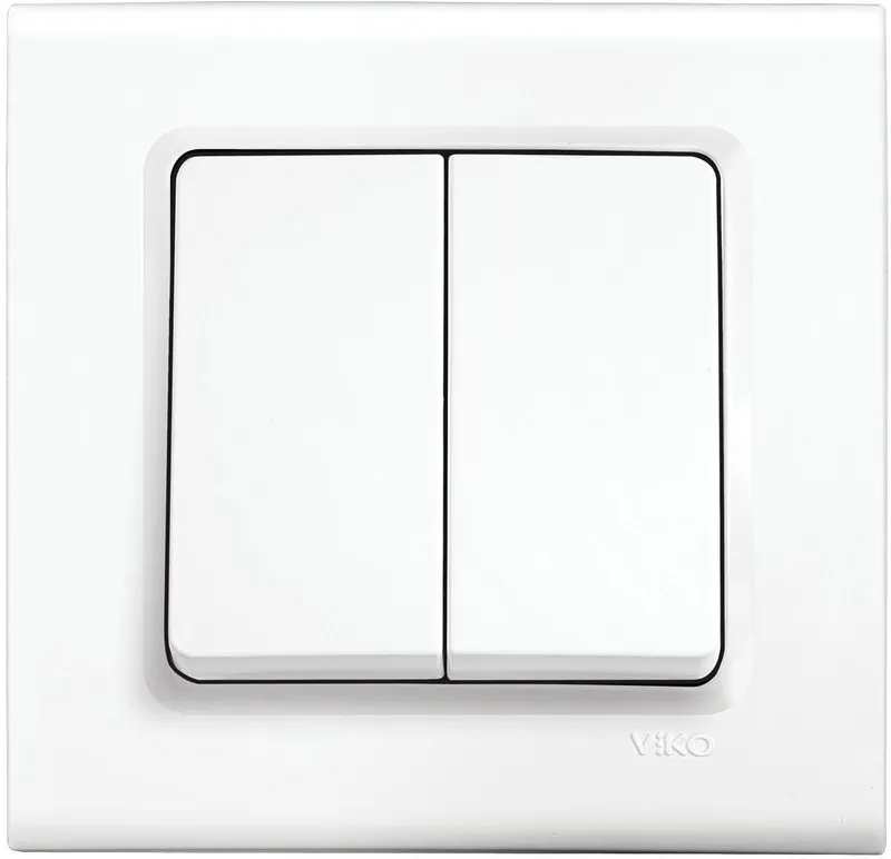 Выключатель Panasonic Linnera S скрыт. 2кл. IP20 белый глянцевый (упак.:1шт) (91400002-RU)