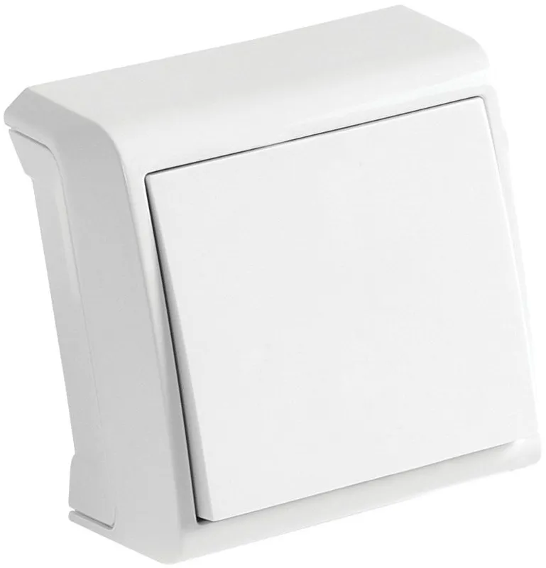 Выключатель Panasonic Vera откр. 1кл. IP20 белый глянцевый (упак.:1шт) (90681001-RU)