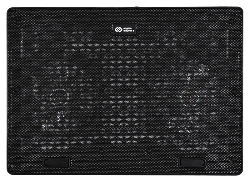 Подставка для ноутбука Digma D-NCP156-2 15.6"360x260x27мм 2xUSB 2x 120ммFAN 650г черный